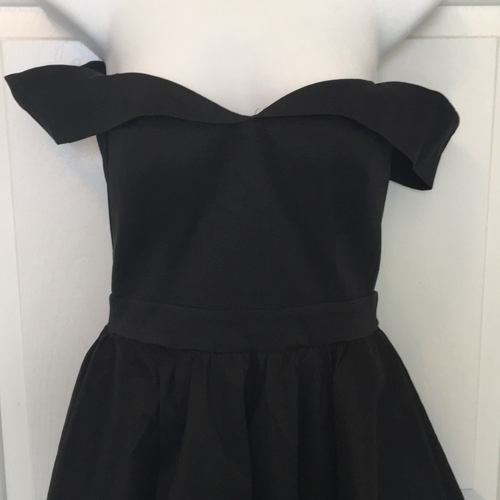 Beautiful Off Shoulders Black Dress